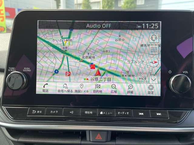 ノート １．２　Ｘ　当社試乗車　プロパイ　日産コネクトナビ　ＡＶＭ　リアカメラ　衝突被害軽減ブレ－キ　全方位カメラ　ＥＴＣ付　アルミ　ＬＥＤヘッドライト　レーダークルーズ　レーンアシスト　インテリジェントキー　ワンオーナー　アイドリングストップ　整備記録簿　ＴＶナビ（5枚目）