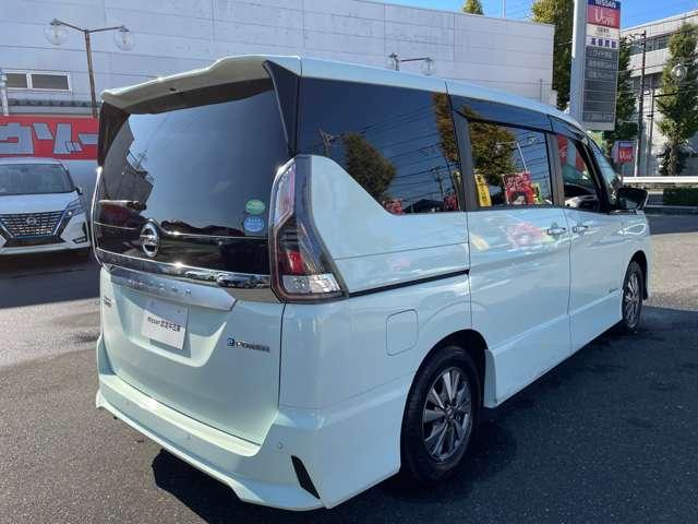 セレナ 1.2 e-POWER ハイウェイスターV 純正メモリーナビ 360°カメラ エマジェンシーブレーキ 1オナ 寒冷地仕様 スマキー バックカメラ LED レーンアシスト 点検記録簿付 ETC ドラレコ イモビ サイドカーテンエアバック フルオートエアコン ABS(2枚目)