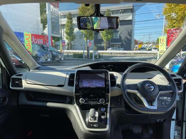 セレナ 1.2 e-POWER ハイウェイスターV 純正メモリーナビ 360°カメラ エマジェンシーブレーキ 1オナ 寒冷地仕様 スマキー バックカメラ LED レーンアシスト 点検記録簿付 ETC ドラレコ イモビ サイドカーテンエアバック フルオートエアコン ABS(4枚目)