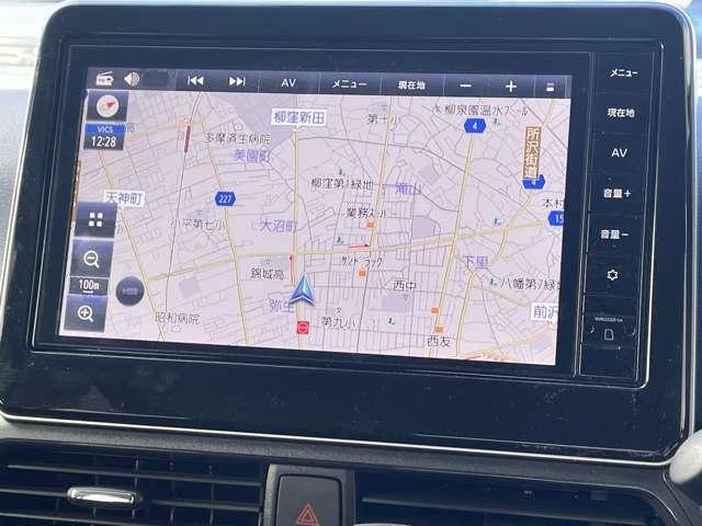 メモリーナビ装備！初めての場所でも安心ですね！