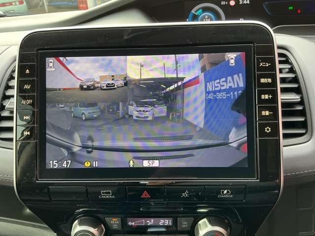 セレナ ｅ－パワー　ハイウェイスターＶ　プロパイロット　純正大画面メモリーナビ　ナビ連動前後ドラレコ＆ＥＴＣ２．０　後席モニター　アラウンドビューモニター　スマートルームミラー　ハンズフリー機能付き両側オートスライドドア　ＬＥＤライト（9枚目）