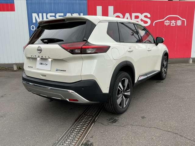 エクストレイル G e-4ORCE 4WD ライン装着コネクトナビ 連動ETC2.0 社外前後ドラレコ アラウンドビューモニター ステアリング&シートヒーター フロント電動シート 電動バックドア SOSコール プロパイロットパーキング(2枚目)