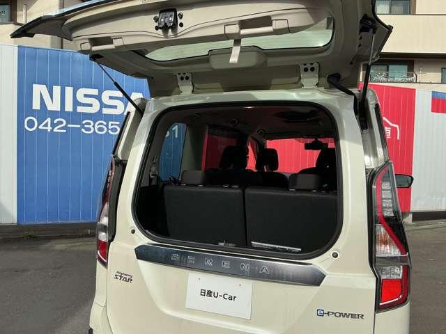 セレナ e-パワー ハイウェイスターV プロパイロット 純正大画面メモリーナビ 連動前後ドラレコ&ETC2.0 後席モニター スマートルームミラー ハンズフリー機能付き両側オートスライドドア LEDライト 純正16インチアルミ(20枚目)