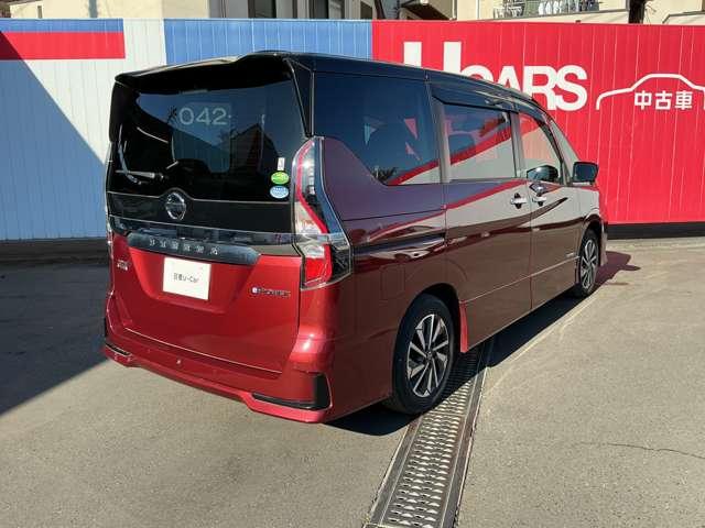 セレナ ｅ－パワー　ハイウェイスターＶ　プロパイロット　純正大画面メモリーナビ　ナビ連動前後ドラレコ＆ＥＴＣ２．０　後席モニター　アラウンドモニター　スマートルームミラー　ハンズフリー機能付き両側オートスライドドア　ＬＥＤライト（2枚目）