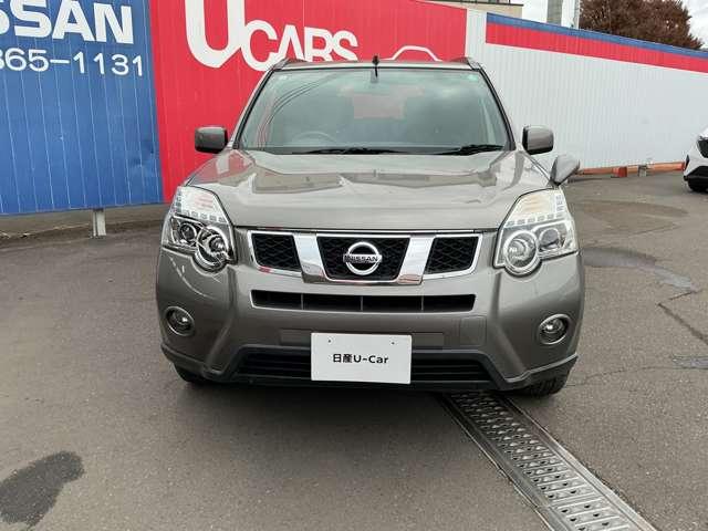 エクストレイル 20Xtt 4WD 純正メモリーナビ インテリジェントキー 前後シートヒーター オートスピードコントロール キセノンライト フォグランプ オートエアコン オートライト 純正18インチアルミ 本革巻きステアリング(3枚目)