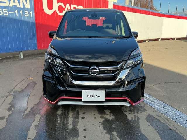 セレナ ニスモ　プロパイロット　純正大画面メモリーナビ　ナビ連動ドラレコ＆ＥＴＣ２．０　アラウンドビューモニター　パーキングアシスト　ハンズフリー機能付き両側オートスライドドア　スマートルームミラー　インテリキー（3枚目）