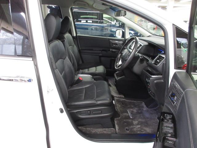 オデッセイハイブリッド ハイブリッドアブソルート・ホンダセンシングEXパック ナビ 両側オートスライド リア席モニター 革シート シートヒーター パワーシート サイド/カーテンエアバック クルーズコントロール フォグ アルミ パーキングセンサー LEDライト スマートキー(21枚目)