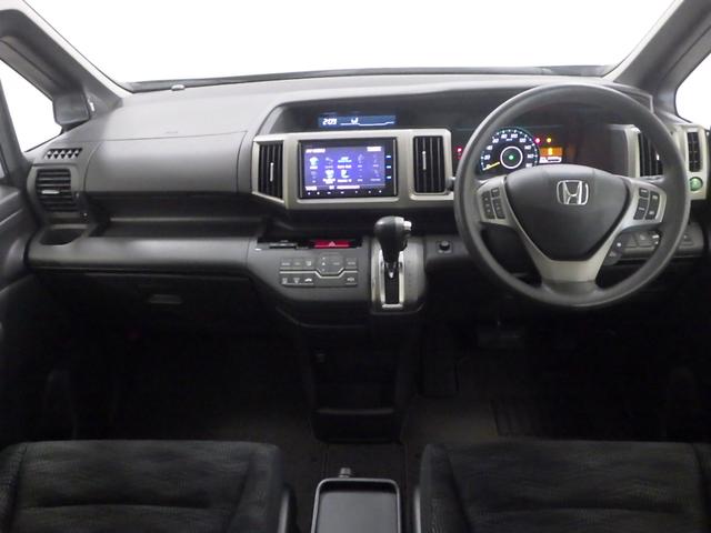 ステップワゴン GEセレクション ナビ オートスライドドア ベンチシート ETC クルーズコントロール リアカメラ ドアバイザー 社外アルミ スマートキー デュアルエアバッグ 三列シート キーレスエントリーキー PW PS 記録簿(5枚目)