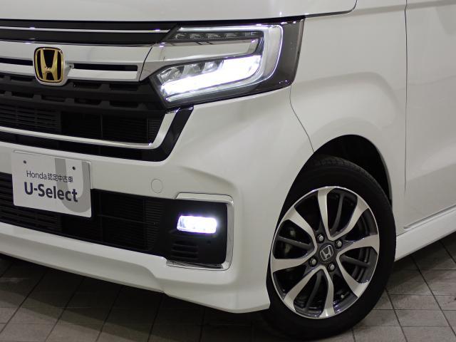 N-BOXカスタム L 両席電動スライドドア Pソナー サイドエアバッグ ナビTV シートヒータ 点検記録簿 キーフリーシステム LEDライト リアカメ クルーズコントロール AC DVD視聴可能 スマキー ETC(7枚目)