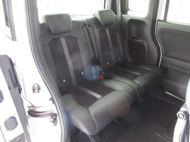 N-BOXカスタム EXターボ ナビ 両側オートスライド シートヒーター LEDライト サイド/カーテンエアバック ETC スマートキー ドアバイザー クルーズコントロール パーキングセンサー リアカメラ 記録簿 地デジ ABS(15枚目)