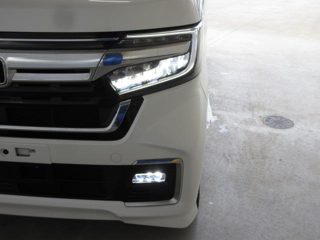 N-BOXカスタム EXターボ ナビ 両側オートスライド シートヒーター LEDライト サイド/カーテンエアバック ETC スマートキー ドアバイザー クルーズコントロール パーキングセンサー リアカメラ 記録簿 地デジ ABS(26枚目)