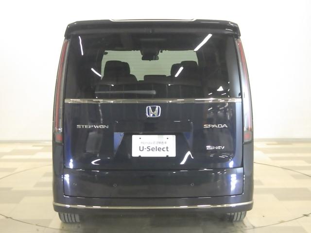 ステップワゴン e:HEVスパーダ ナビ 両側オートスライド シートヒーター LEDライト マルチビューカメラ パワーテールゲート ドアバイザー パーキングセンサー アルミ ベンチ ETC スマートキー マルチカメラ フルオートエアコン(19枚目)