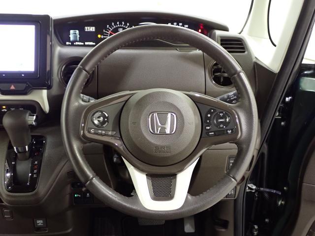 Ｎ－ＢＯＸ Ｌ・ターボ　シ－トヒ－タ－　ＡＡＣ　Ｂカメラ　ＬＥＤ　整備記録簿　地デジ　ＥＴＣ　パワステ　ターボ車　クリアランスソナー　クルーズコントロール　ナビＴＶ　ＵＳＢ　キーレス　ＡＢＳ　カーテンエアバッグ（11枚目）