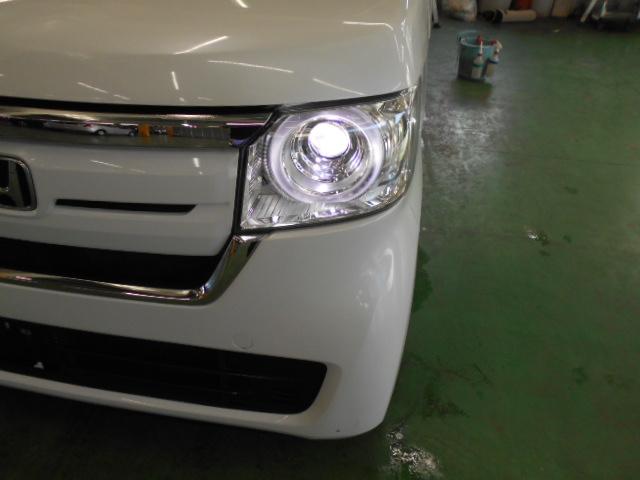 Ｎ－ＢＯＸ Ｇ・Ｌホンダセンシング　ナビ　両側オートスライド　ＬＥＤライト　シートヒーター　サイド／カーテンエアバック　ドアバイザー　リアカメラ　パーキングセンサー　ＥＴＣ　スマートキー　Ｗ電動ドア　Ｓヒータ　ＥＳＣ　キーフリーシステム（29枚目）