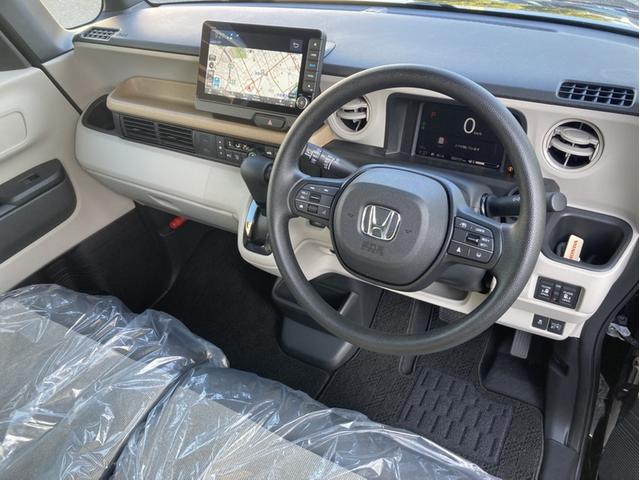 Ｎ－ＢＯＸ ベースグレード　ナビ　オートスライド　シートヒーター　リアカメラ　サイド／カーテンエアバック　ＥＴＣ　スマートキー　ＬＥＤライト　パーキングセンサー　禁煙車　スマートキ－　横滑り防止　オートクルーズ　キーフリー（10枚目）