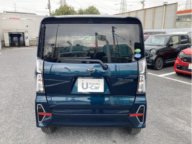 タント カスタムＲＳ　ナビ　両側パワースライド　リアカメラ　シートヒーター　ＥＴＣ　ＬＥＤライト　パーキングセンサー　スマートキー　クルーズコントロール　サイド／カーテンエアバック　両側パワスライドドア　地デジフルセグ（5枚目）