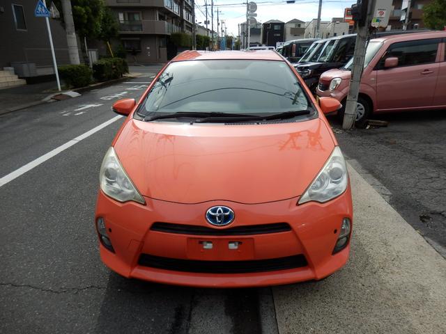 アクア S 純正ナビ Bカメラ プッシュスタート Bluetooth(2枚目)