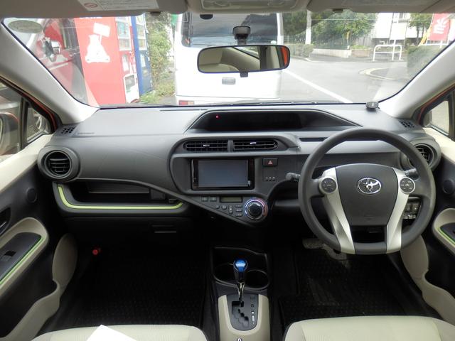 アクア S 純正ナビ Bカメラ プッシュスタート Bluetooth(14枚目)