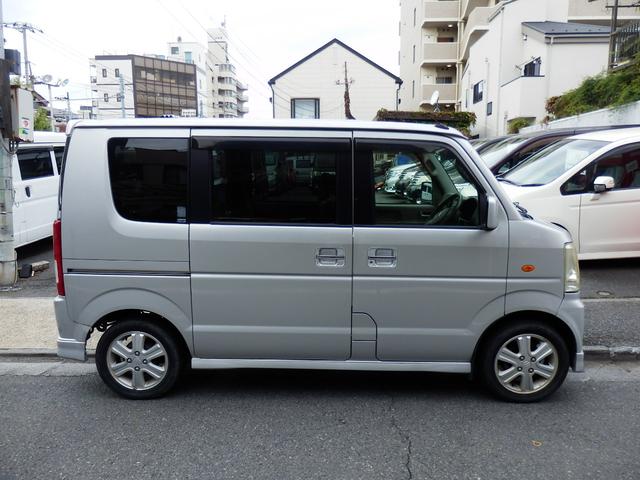 エブリイワゴン PZターボスペシャル 両側パワースライド キーレス ETC 純正アルミ(4枚目)