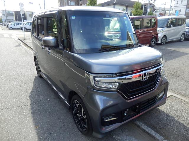 N-BOXカスタム G・Lホンダセンシング 純正ナビ TV Bカメラ 両側パワースライド ETC 純正アルミ(3枚目)