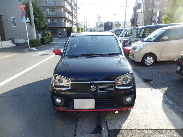 アルトターボRS ベースグレード プッシュスタート シートヒーター I-stop 社外アルミ(2枚目)