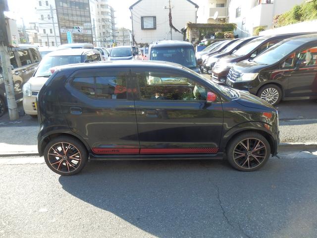 アルトターボRS ベースグレード プッシュスタート シートヒーター I-stop 社外アルミ(4枚目)