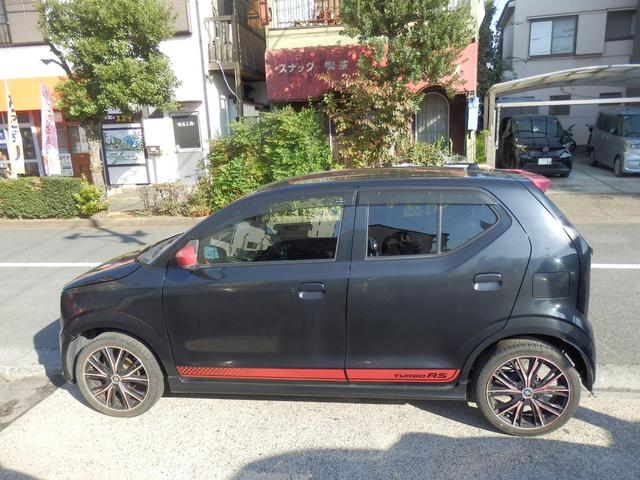 アルトターボRS ベースグレード プッシュスタート シートヒーター I-stop 社外アルミ(5枚目)