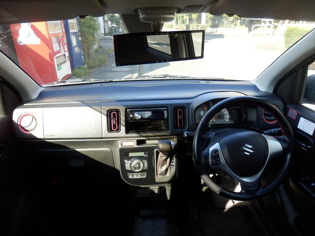 アルトターボRS ベースグレード プッシュスタート シートヒーター I-stop 社外アルミ(14枚目)