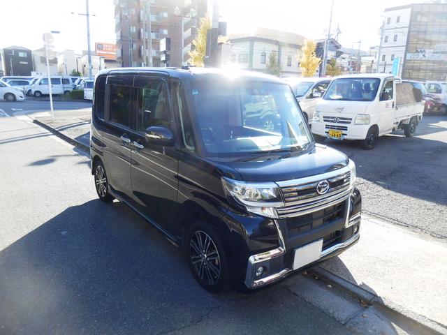 タント カスタムＲＳ　トップエディションＳＡＩＩＩ　純正ＳＤナビ　Ｂカメラ　両側パワースライド　ＥＴＣ　純正アルミ（3枚目）
