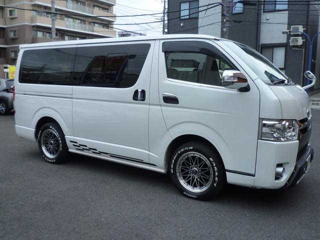 ハイエースバン スーパーGL 50TH アニバーサリーリミテッド ワンオーナー・禁煙車・TRDスポイラー・両側自動ドア・ワーク17インチ・ヒッチメンバー・荷室フローリング・LEDヘッドライト・カロッツェリアナビTV・HDMI/ブルートゥース・ETC・スマートキー(11枚目)