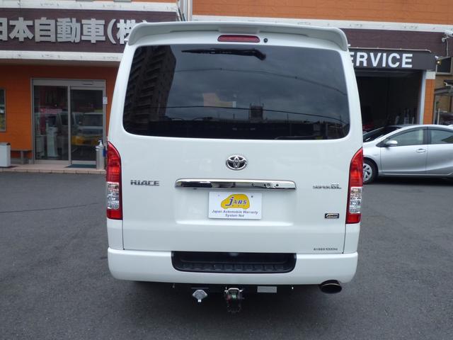 ハイエースバン スーパーGL 50TH アニバーサリーリミテッド ワンオーナー・禁煙車・TRDスポイラー・両側自動ドア・ワーク17インチ・ヒッチメンバー・荷室フローリング・LEDヘッドライト・カロッツェリアナビTV・HDMI/ブルートゥース・ETC・スマートキー(15枚目)