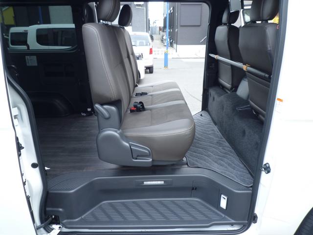 ハイエースバン スーパーGL 50TH アニバーサリーリミテッド ワンオーナー・禁煙車・TRDスポイラー・両側自動ドア・ワーク17インチ・ヒッチメンバー・荷室フローリング・LEDヘッドライト・カロッツェリアナビTV・HDMI/ブルートゥース・ETC・スマートキー(36枚目)