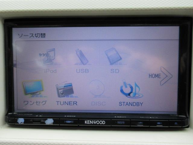 キャロル ＧＬ　ケンウッドメモリーナビ　ワンセグ　ＳＤＸＣ　シートヒーター　ＥＴＣ　アイドリングストップ　社外シートカバー　横滑り防止　パワーウィンドウ　サイドバイザー　保証書　取説　ＡＢＳ　Ｗエアバック（7枚目）
