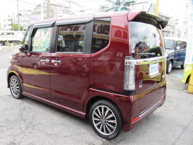 Ｎ－ＢＯＸカスタム Ｇ・ターボＬパッケージ　禁煙　純正メモリーナビ　ワンセグ　ＤＶＤビデオ　Ｂｌｕｅｔｏｏｔｈオーディオ　ハンズフリー　バックカメラ　左右パワースライドドア　オートクルーズ　パドルシフト　キセノンヘッドライト　ＬＥＤフォグ（46枚目）