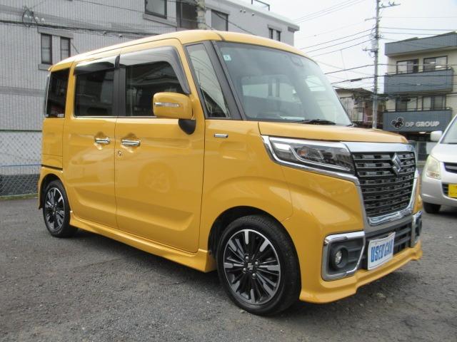 スペーシアカスタム ハイブリッドXSターボ 禁煙 社外ナビ 地デジTV バックカメラ CD・DVD Bluetooth ETC ハンズフリー 左右電動スライドドア クルーズコントロール レーダーブレーキサポート ドライブレコーダー パドルシフト(41枚目)