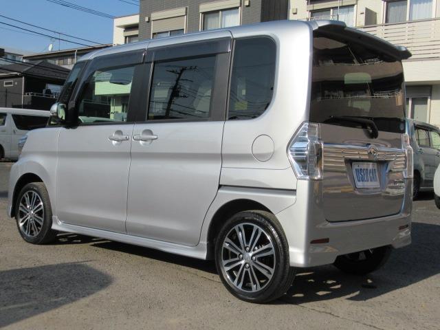 タント カスタムRS SAIII ターボ車 CD スマートアシストIII 両側電動スライドドア LEDオートヘッドライト LEDフォグランプ スマートキー プッシュスタート 純正アルミホイール 純正エアロ ダブルエアバック ABS搭載(39枚目)