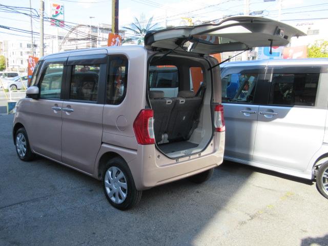 タント L SAII 禁煙車 スマートアシストII 純正SDナビ 地デジTV CD・DVD Bluetooth バックカメラ ハンズフリー オーバーヘッドコンソール キーレス パワーステアリング パワーウィンドウ ABS(80枚目)