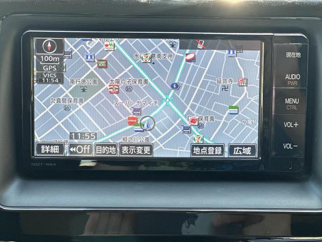 ハイブリッドV トヨタセーフティセンス/純正SDナビ/フルセグ/CD/DVD/Bluetooth/バックカメラ/ETC/片側パワースライドドア/スマートキー/シートヒーター/クルーズコントロール/ロールサンシェード(5枚目)