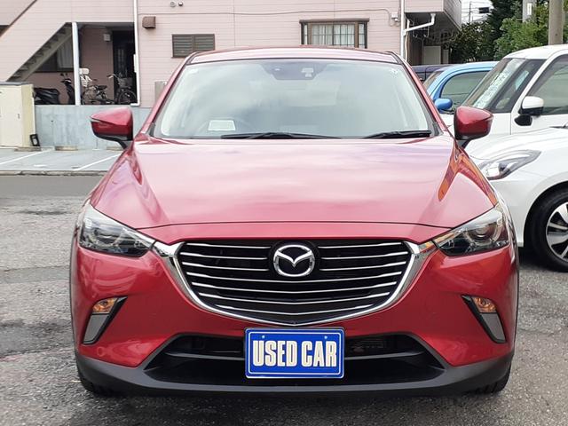 CX-3 XD ツーリング 禁煙車 ディーゼルターボ 純正ナビ フルセグTV DVDビデオ Bluetooth バックカメラ ETC パドルシフト 革シート クルーズコントロール インテリキー LEDライト 純正18インチAW(6枚目)