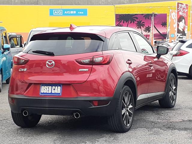 CX-3 XD ツーリング 禁煙車 ディーゼルターボ 純正ナビ フルセグTV DVDビデオ Bluetooth バックカメラ ETC パドルシフト 革シート クルーズコントロール インテリキー LEDライト 純正18インチAW(8枚目)