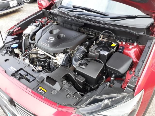 CX-3 XD ツーリング 禁煙車 ディーゼルターボ 純正ナビ フルセグTV DVDビデオ Bluetooth バックカメラ ETC パドルシフト 革シート クルーズコントロール インテリキー LEDライト 純正18インチAW(10枚目)