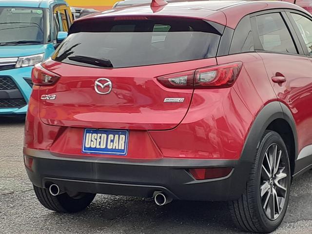 CX-3 XD ツーリング 禁煙車 ディーゼルターボ 純正ナビ フルセグTV DVDビデオ Bluetooth バックカメラ ETC パドルシフト 革シート クルーズコントロール インテリキー LEDライト 純正18インチAW(17枚目)