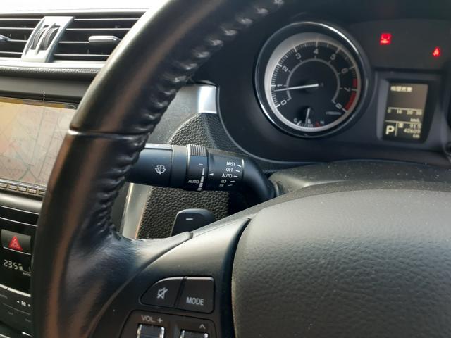 キザシ ベースグレード 禁煙車 最終型 黒本革パワーシート クルコン キセノンヘッドライト フォグ 前後センサー 社外ナビ フルセグTV Bluetooth DVD再生 SD プッシュスタート ニー&サイドエアバッグ ETC(38枚目)