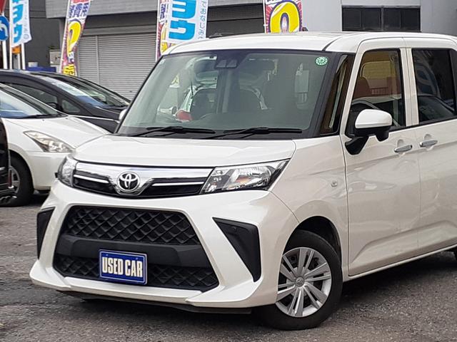 ルーミー X 禁煙車 後期型 衝突軽減ブレーキ 左側電動スライドドア ETC 前後障害物センサー 社外ナビ フルセグTV DVDビデオ Bluetooth CD バックカメラ プッシュスタート オートライト(12枚目)