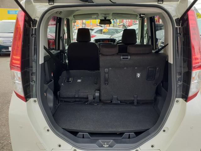 ルーミー X 禁煙車 後期型 衝突軽減ブレーキ 左側電動スライドドア ETC 前後障害物センサー 社外ナビ フルセグTV DVDビデオ Bluetooth CD バックカメラ プッシュスタート オートライト(26枚目)