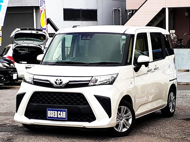 ルーミー X 禁煙車 後期型 衝突軽減ブレーキ 左側電動スライドドア ETC 前後障害物センサー 社外ナビ フルセグTV DVDビデオ Bluetooth CD バックカメラ プッシュスタート オートライト(52枚目)