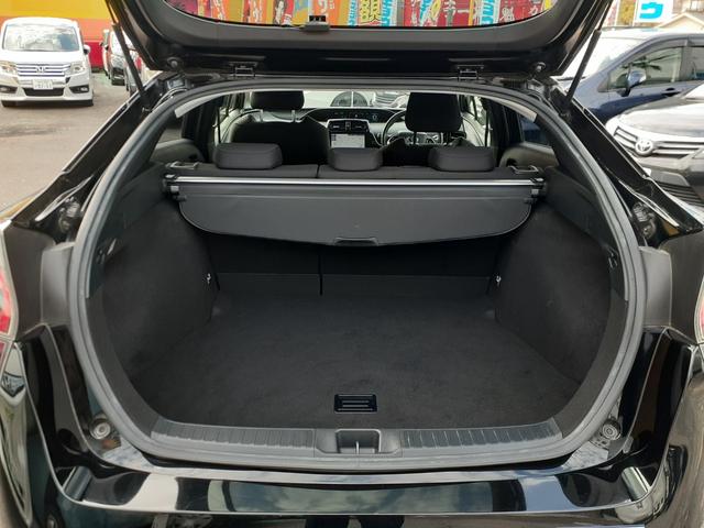 プリウス Sセーフティプラス 禁煙 セーフティセンス Aクルコン HUD LEDヘッドライト フォグランプ 純正9インチナビ 地デジTV Bluetooth DVD再生 SD バックカメラ ETC2.0 前後センサー 前後ドラレコ(24枚目)