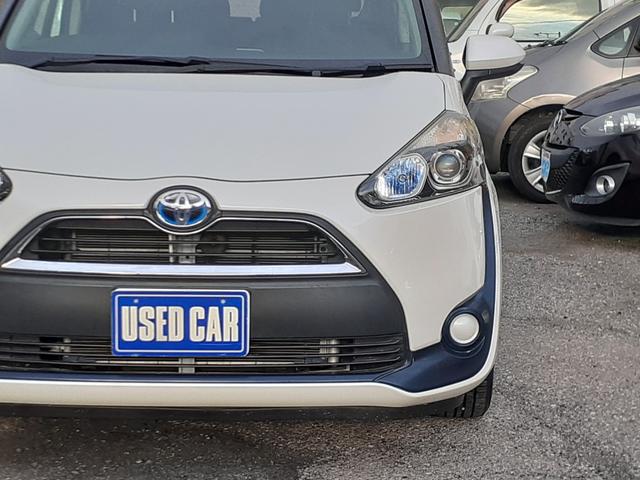 シエンタ ハイブリッドＧ　禁煙車　両側電動スライドドア　オートエアコン　ＥＴＣ　純正ＳＤナビ　ＴＶ　Ｂｌｕｅｔｏｏｔｈ　ＳＤ　ＣＤ　ＡＵＸ　バックカメラ　ドライブレコーダー　社外アルミ　プッシュスタート　３列シート　除菌（14枚目）