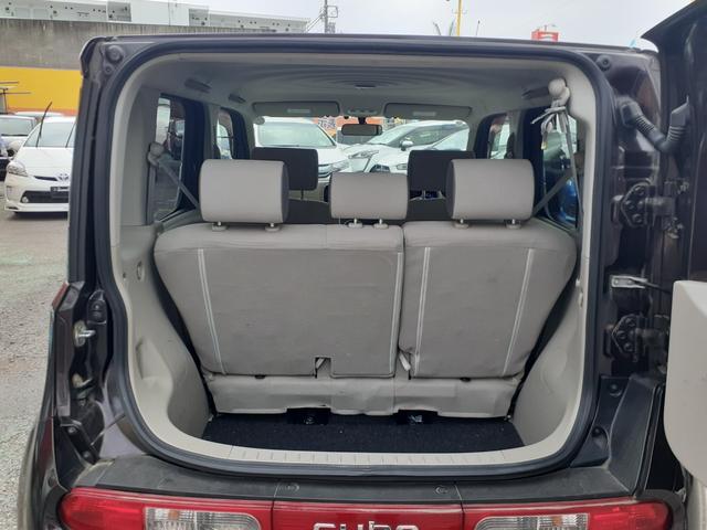 キューブ １５Ｘ　禁煙　キセノンヘッドライト　オートエアコン　インテリキー　ＥＴＣ　カロッツェリアナビ　地デジＴＶ　Ｂｌｕｅｔｏｏｔｈ　ＤＶＤ再生　ＳＤ　ＵＳＢ　バックカメラ　電動格納ミラー　ドアバイザー　ベンチシート（23枚目）