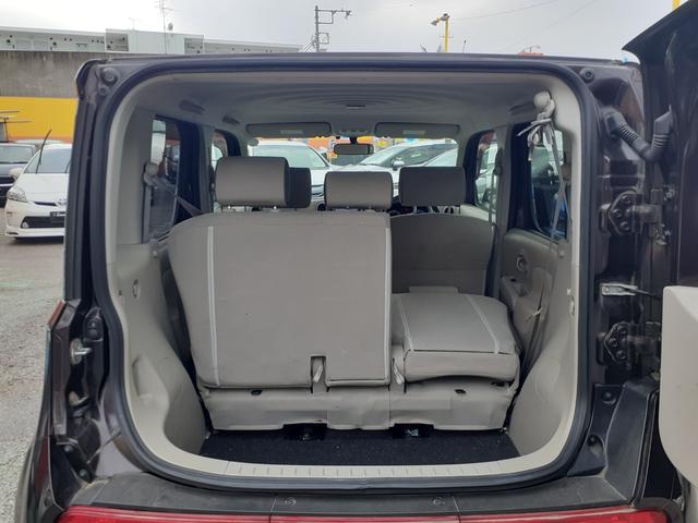 キューブ １５Ｘ　禁煙　キセノンヘッドライト　オートエアコン　インテリキー　ＥＴＣ　カロッツェリアナビ　地デジＴＶ　Ｂｌｕｅｔｏｏｔｈ　ＤＶＤ再生　ＳＤ　ＵＳＢ　バックカメラ　電動格納ミラー　ドアバイザー　ベンチシート（26枚目）